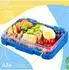 Ecosa Snackbox Kinder-Lunchbox 6 Fächer, BPA-frei, blau (EO-8170)