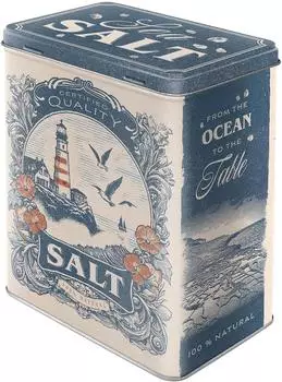 Nostalgic Art Vorratsdose "Sea Salt" 3l, Blech (30168)