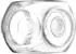 LuxusKollektion Bonbonglas mit Deckel, transparent, rund, 2L, 2er-Set