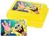 United Labels SpongeBob SquarePants Lunchbox mit Trennwand, gelb (0128727)