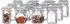Ritzenhoff & Breker Spicy Vorratsgläser-Set, Glas, transparent, 12-teilig