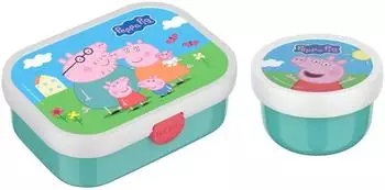 Mepal Campus (2025) Obst- und Bentobox Peppa Pig 300 & 750ml 2er-Set (89958867-0)