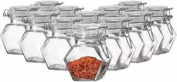 Ritzenhoff & Breker Spicy Vorratsgl&auml;ser 130ml, transparent, 12er-Set