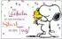 United Labels Peanuts Snoopy Collection Lunchbox mit Trennwand, Kunststoff, pink (0128451)