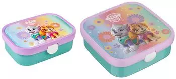 Mepal Campus Brotdosen-Set 2er Paw Patrol Girls, Kunststoff (87269729-0)