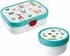 Mepal Campus Obst- und Bentobox Animal Friends, Kunststoff, 300 & 750ml, BPA-frei