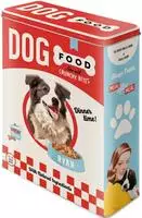 Nostalgic-Art Vorratsdose Dog Food XL, aus Metall, 4 Liter, mit Motiv