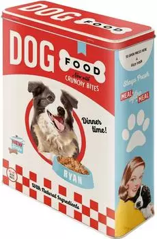 Nostalgic Art Animal Club Dog Food Vorratsdose XL, 4l (30325)