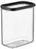 Mepal Modula Vorratsdosen 1500ml schwarz, 4er Set (84478036-0)