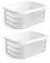HAC24 Aufschnittboxen-Set mit Deckel, 6x550ml, 8-teilig (182185063)