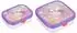 Mepal Campus Brotdosen-Set 2er Unicorn Glow, Kunststoff (2025)