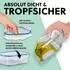 GOURMETmaxx Glas-Frischhaltedosen mit Klickverschluss