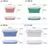 HAC24 Lunchbox-Set faltbar, Silikon, BPA-frei, 8er-Set (180314040)