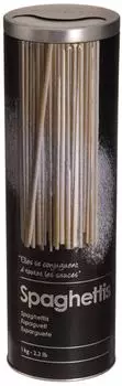 Paris Prix Spaghetti-Dose "Black Edition" aus Metall, schwarz (FIVE23-136304)