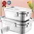 immer SafeLock Lunchbox-Set Edelstahl 800ml + 1600ml (IB20764)