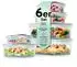 GOURMETmaxx Glas-Frischhaltedosen Klick-it 6er Set mit Deckel (GOURMETmaxx Glas-Frischhaltedosen)