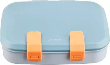 Sterntaler Bento-Brotdose Fuchs Filou 3 Fächer mittelblau (6912575)