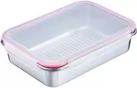 WESTMARK Lunchbox "Edelstahl Lunch Box/ Frischhaltedose" Made in Germany, 5 Jahre