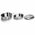 Mojawo Lunchbox aus Edelstahl 1250ml, 2er-Set