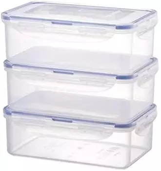 Lock&Lock Vorratsdosen-Set 3-tlg. Transparent