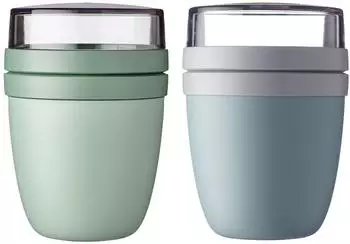 Mepal Lunchpot Ellipse M&uuml;slibecher 500 ml Nordic Sage