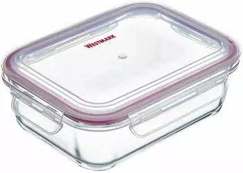Westmark Frischhaltedose 370 ml Silikon Rot