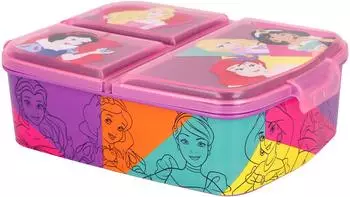 Stor Disney Princess Bright & Bold Lunchbox mit F&auml;chern, pink (51220)