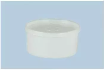 H&uuml;nersdorff Universaldose mit St&uuml;lpdeckel, rund, natur, 400ml (911200)