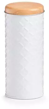 Zeller Scandi Vorratsdose Metall, wei&szlig;, 680ml (19337)