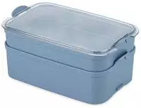 KOZIOL Frischhaltedose "STAKK BENTOBOX, 2l" sp&uuml;lmaschinengeeignet,
