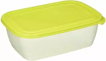 Rotho-Babydesign Sunshine Lebensmittelbehälter 2x1,9l transparent/grün (66276)