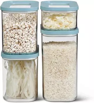 Mepal Modula Vorratsbeh&auml;lter-Set 4-teilig, nordic green (2x1000ml, 1x1500ml, 1x425ml)