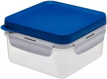 Lock&Lock to-GO Lunchbox 1,2L blau, BPA-frei, auslaufsicher (HPL979LB)