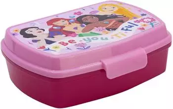 Stor Lunchbox "Princess" rechteckig 1333ml, BPA-frei (82074)