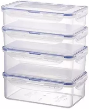 Lock&Lock Vorratsdosen-Set 4-tlg. Transparent