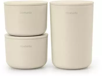 Brabantia Vorratsdosen-Set 3-tlg. Beige