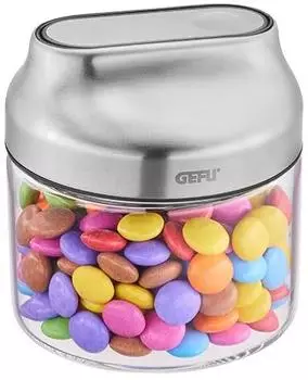 GEFU Vorratsdose 400 ml Glas Transparent