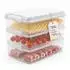 BigDean Aufschnittbox 6-tlg. 3×2,5 l Weiß