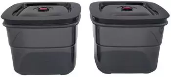 Bora QVac Vakuumierboxen Set 2x 2L, transparent (QVACVBO2)