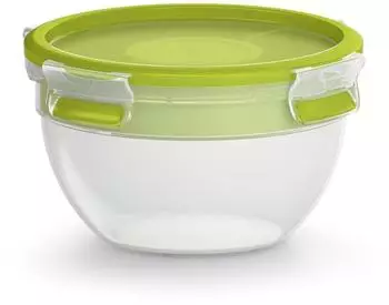 Tefal MasterSeal Micro Aufbewahrungsbox, rund, grün, 1l (K3100112)