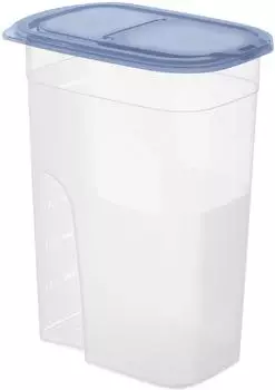 Rotho Sunshine Sch&uuml;ttdose 4,1L, transparent/horizon blue (1121106161)