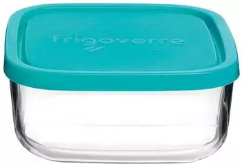 Bormioli Rocco Frigoverre quadratischer Lebensmittelbeh&auml;lter 0,75L, Glas (387870MA2121990)