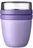 Mepal Lunchpot Ellipse 500ml + 200ml Vivid Lilac (8720294039037)