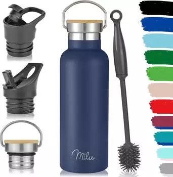Milu Trinkflasche 500 ml Navyblau