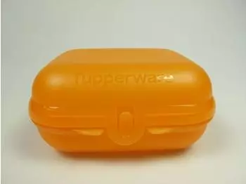 Tupperware To Go Twin Gr. 3 Lunchbox Rot