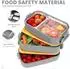 LuxusKollektion Bento Lunchbox Edelstahl 1700ml, grau