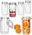 MamboCat Norma Vorratsglas 1,5L mit Bügelverschluss, 6er-Set (4251967517407)