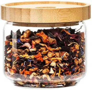 Klarstein Stapelglas mit Bambusdeckel 300ml (10038244)