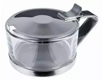 Ilsa Käsebehälter Easy aus Edelstahl/Glas, 100/200g (4003000)