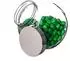 BigDean Bonbonglas mit Schraubdeckel 2L, 2er-Set, Glas